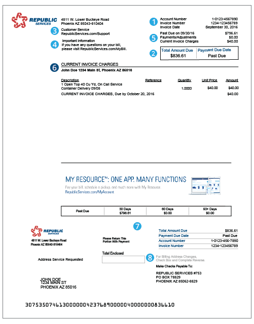 invoice charge