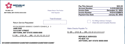 bill invoice