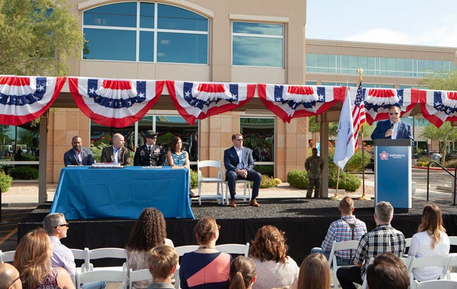 Republic Services Veterans Day Event 2019
