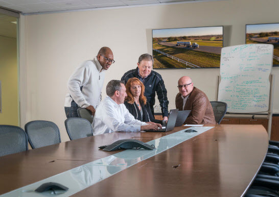 Suppliers at Conference Table