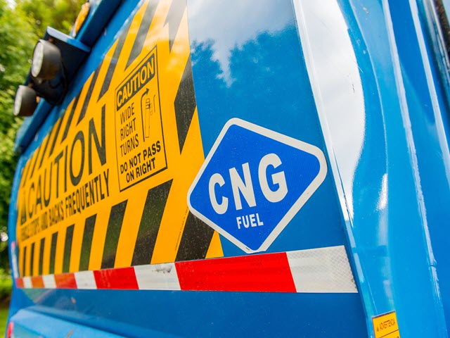 CNG Garbage Truck