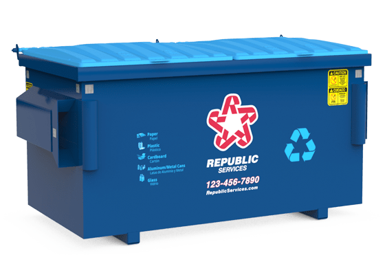 Recycling bin for businesses