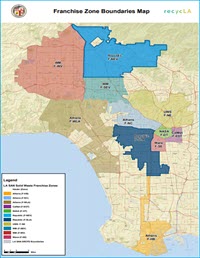 City of Los Angeles Trash & Recycling Map