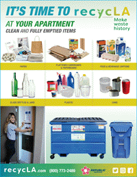 City of LA Recycle Tips - Multi-Family & Apartment