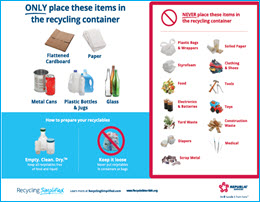 Watertown MA Recycling Tips