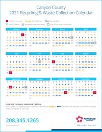 American Disposal Holiday Schedule 2022 - State Schedule 2022