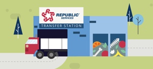 Transfer station graphic