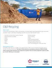 Chula Vista, CA C&D Guide