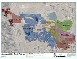Arvada, CO Trash & Recycling Service Map 2021
