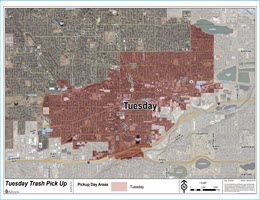 Arvada, CO Trash & Recycling Service Map Tues2021