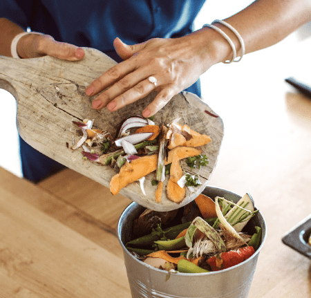 SB1383-woman-food-waste-organics