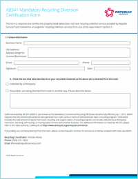 AB341-Mandatory-Recycling-Diversion-Certification-Form