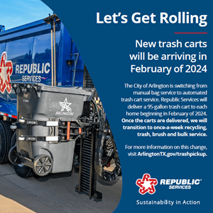 Arlington, TX Cart Rollout Information