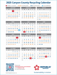 Canyon-County-Recycling-Calendar-2025