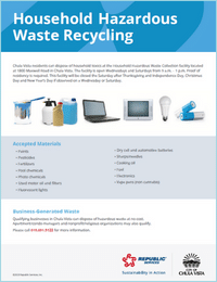 Chula-Vista-CA-Household-Hazardous-Waste