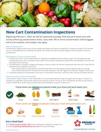 Kent, WA Recycle Right Program Compost Guidelines