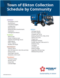 Elkton-Collection-Schedule