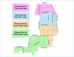 Muni-Euless-TX-Collection-Map