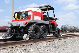 Fire response trailer