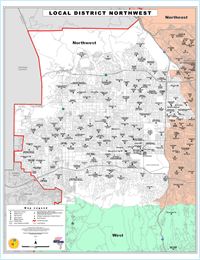LAUSD-Northwest-district-map