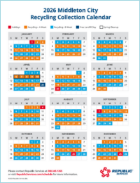 Middleton-Recycling-Calendar-2026