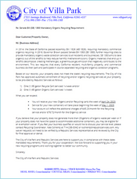 Villa-Park-Commercial-Organics-Letter