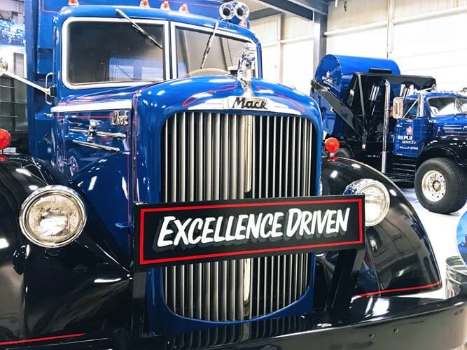 Republic Services Mac Truck at Mac Museum