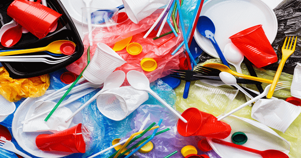 plastic single use materials
