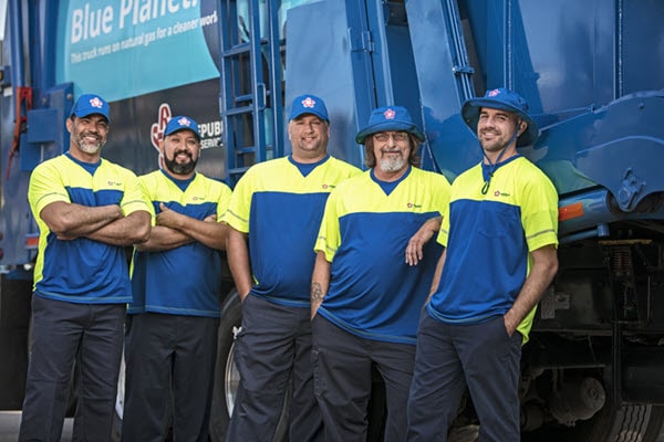 Waste and recycling workers