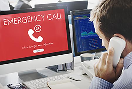 Emergency call operator