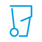 trash cart icon