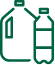 Plastic bottles icon