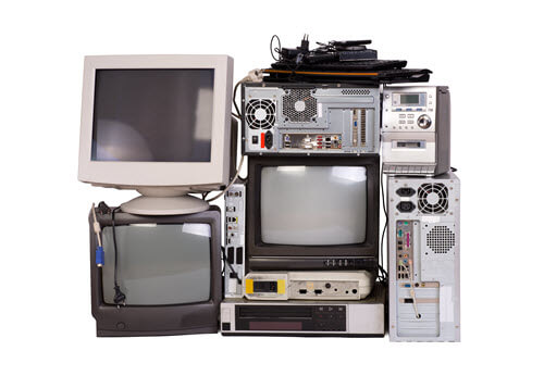stack of computers