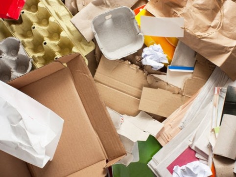 card board recycling items 