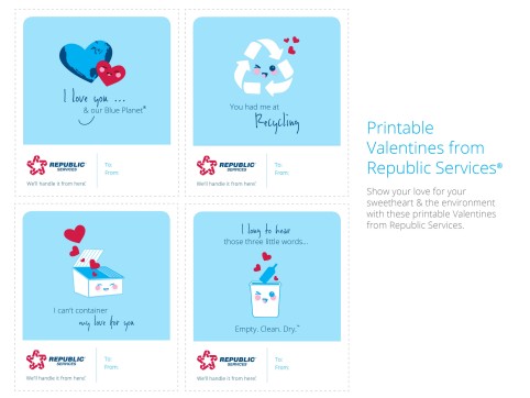 Republic Services Valentines