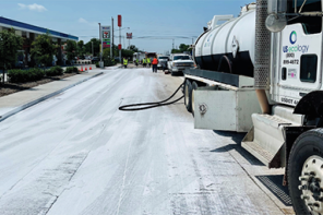 hydrated lime spillage 