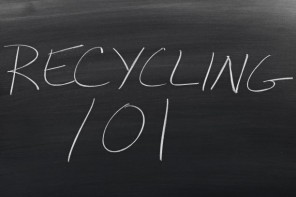recycling 101 handwritten