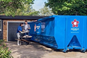 Dumpster rental for home renovation 