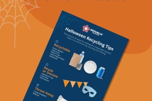 halloween recycling tips