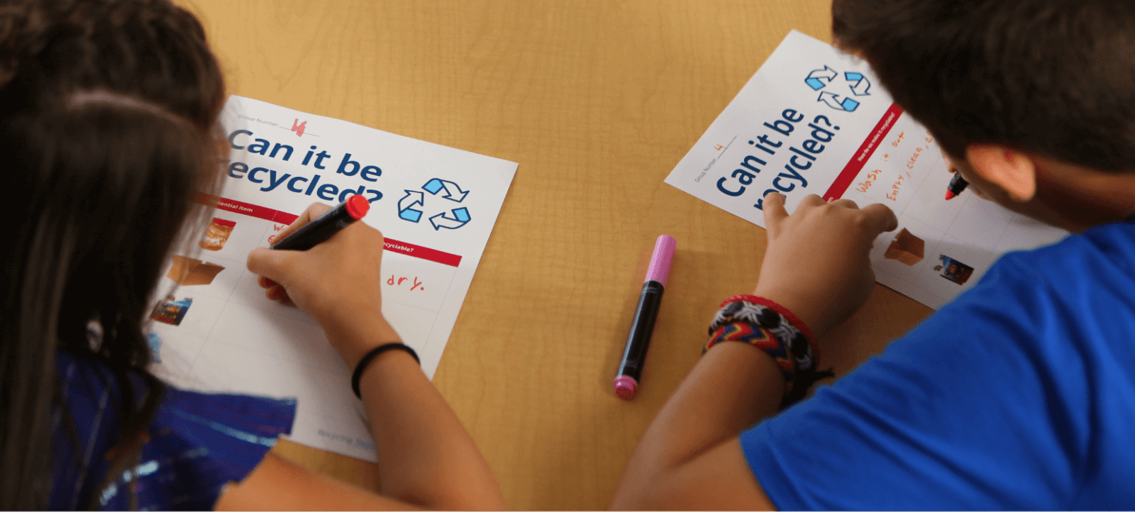 recycling activities, worksheets, and at-home learning for children