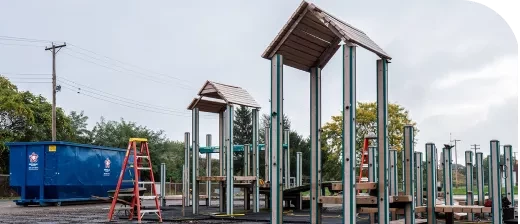 Playground construction