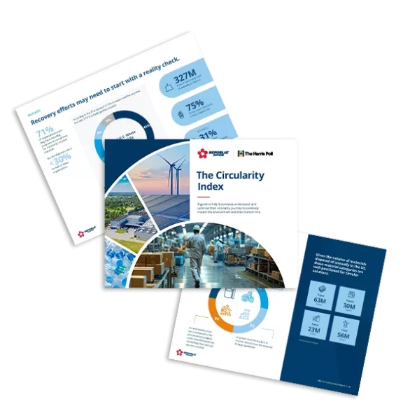 three report pages for circularity index